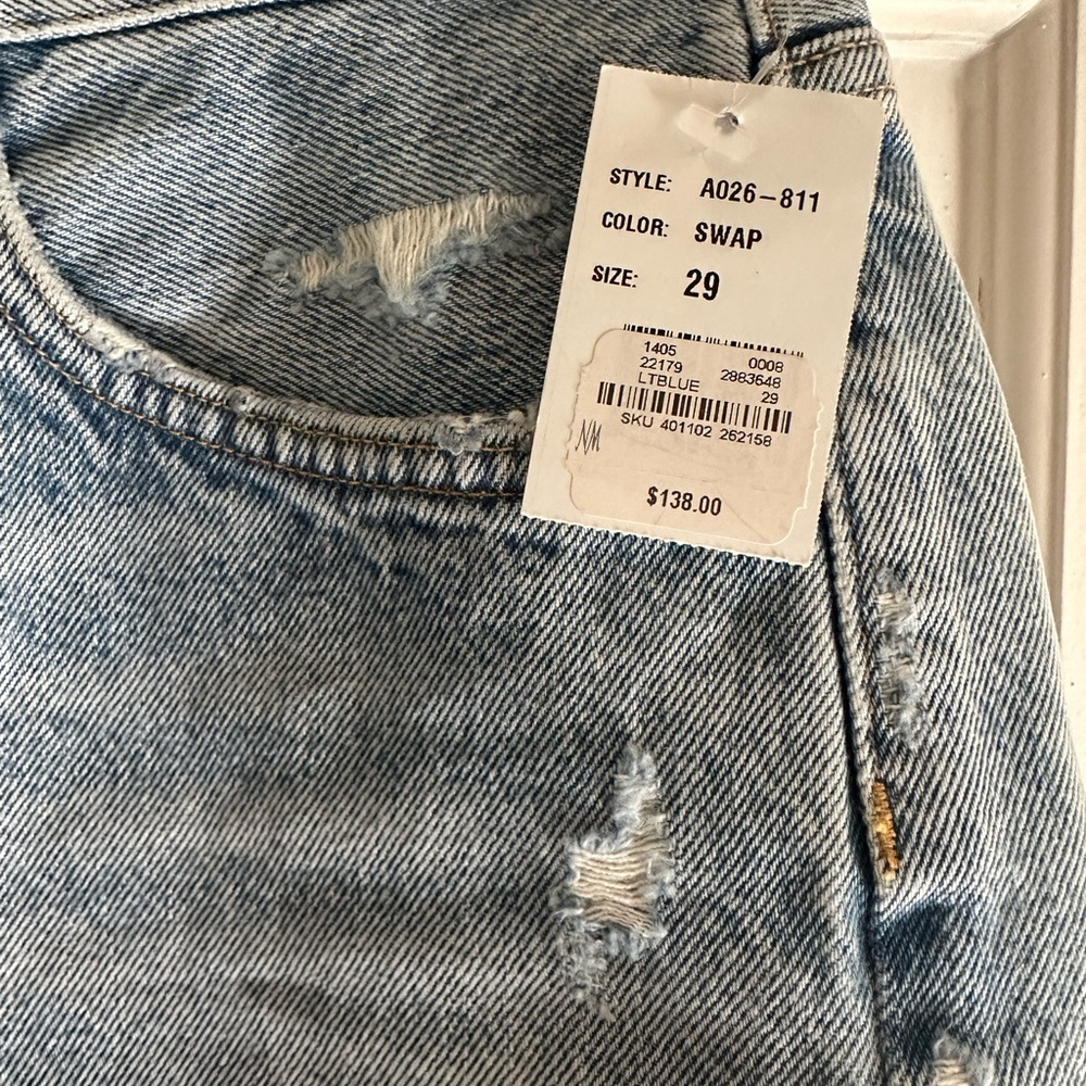 Agolde Parker Shorts - Picture 2 of 3